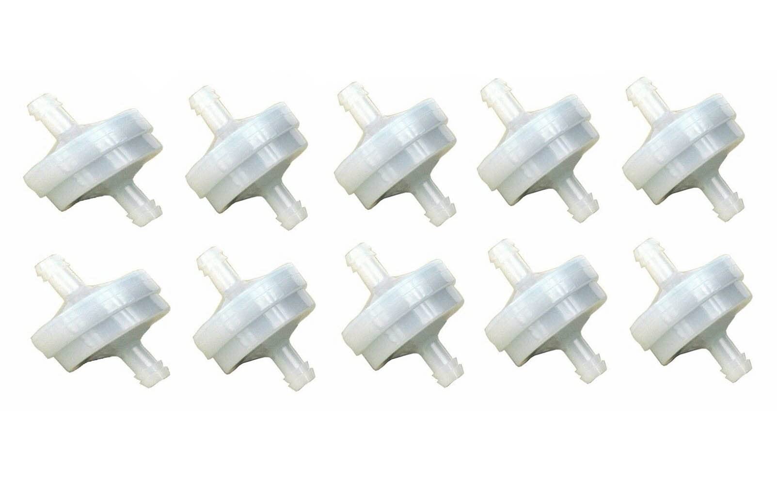 Eopzol 394358 Fuel Filter fits for Briggs Stratton 394358S 298090 75 Micron Lawn Mower, 10-Pack