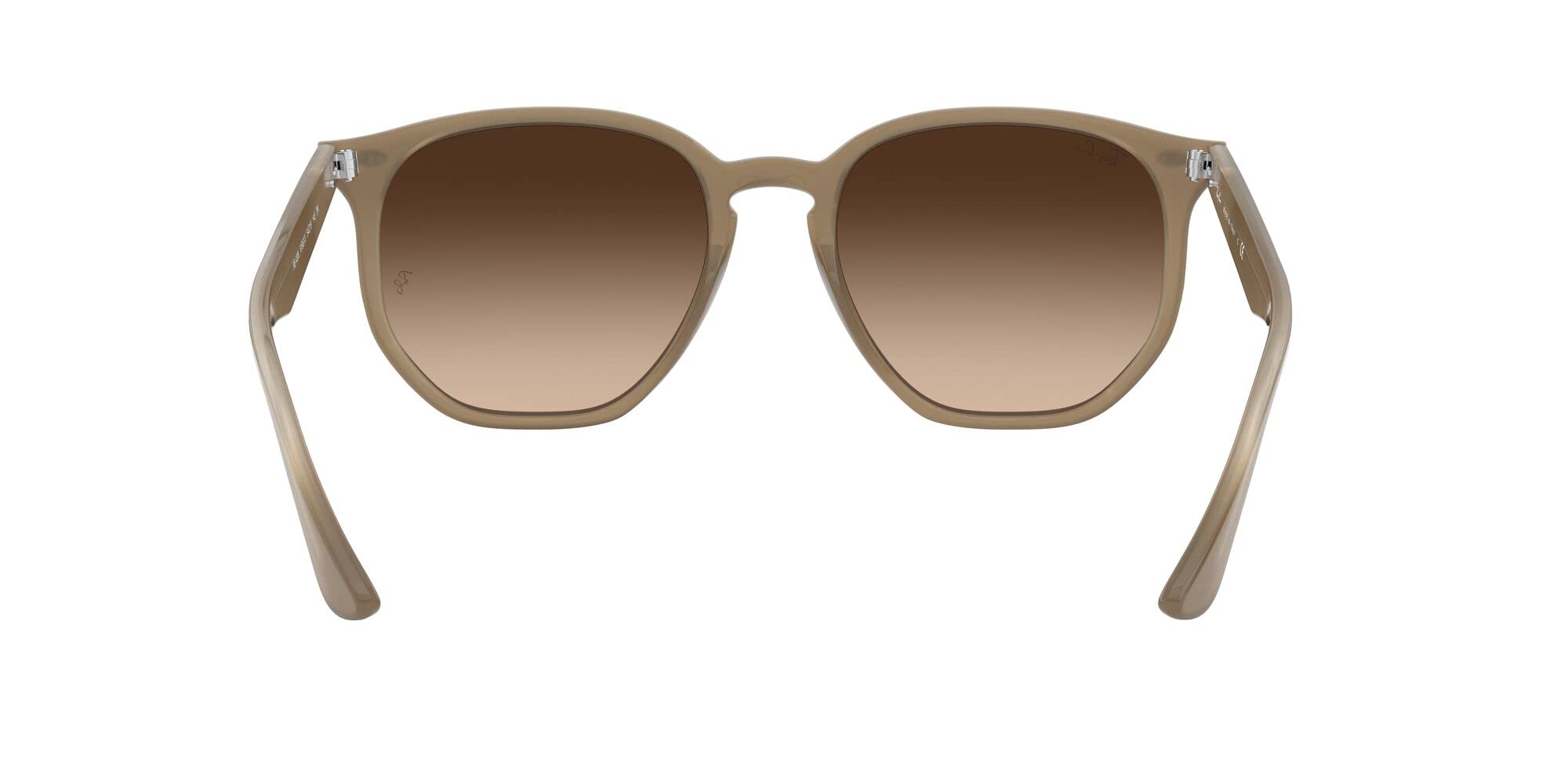 Ray-Ban RB4306 Sunglasses + Vision Group Accessories Bundle (Opal Beige/Brown Gradient (616613))