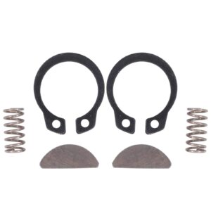 ApplianPar 12 Teeth Drive Gear Kit for Honda HRR216 HRS216 Lawn Mower 12T Pinion Gear 42661-VE2-800 42672-VE2-800 Keys Springs Clips