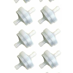 Eopzol 394358 Fuel Filter fits for Briggs Stratton 394358S 298090 75 Micron Lawn Mower, 10-Pack