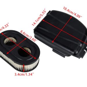 Air Cleaner Cover Filter Kit compatible for Husqvarna 550EX 725EXI 625EX 675EX 140cc Lawn Mower 593260 594106