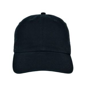 Lids Blank Baseline Dad Adjustable Strapback Hat Black