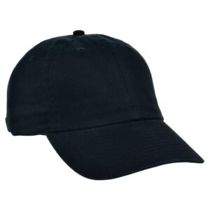 Lids Blank Baseline Dad Adjustable Strapback Hat Black