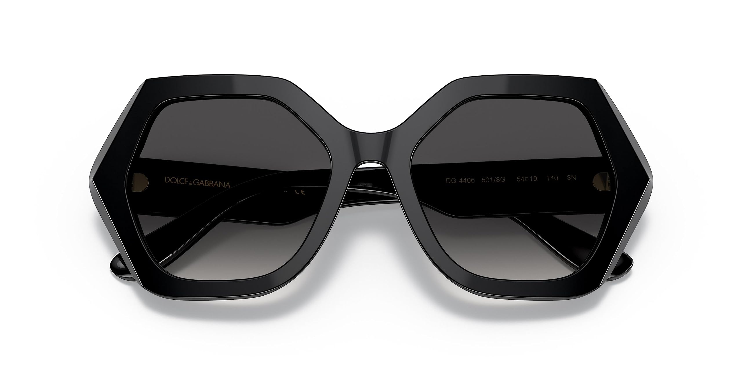 Dolce & Gabbana DG 4406 Black/Grey Shaded 54/19/140 women Sunglasses