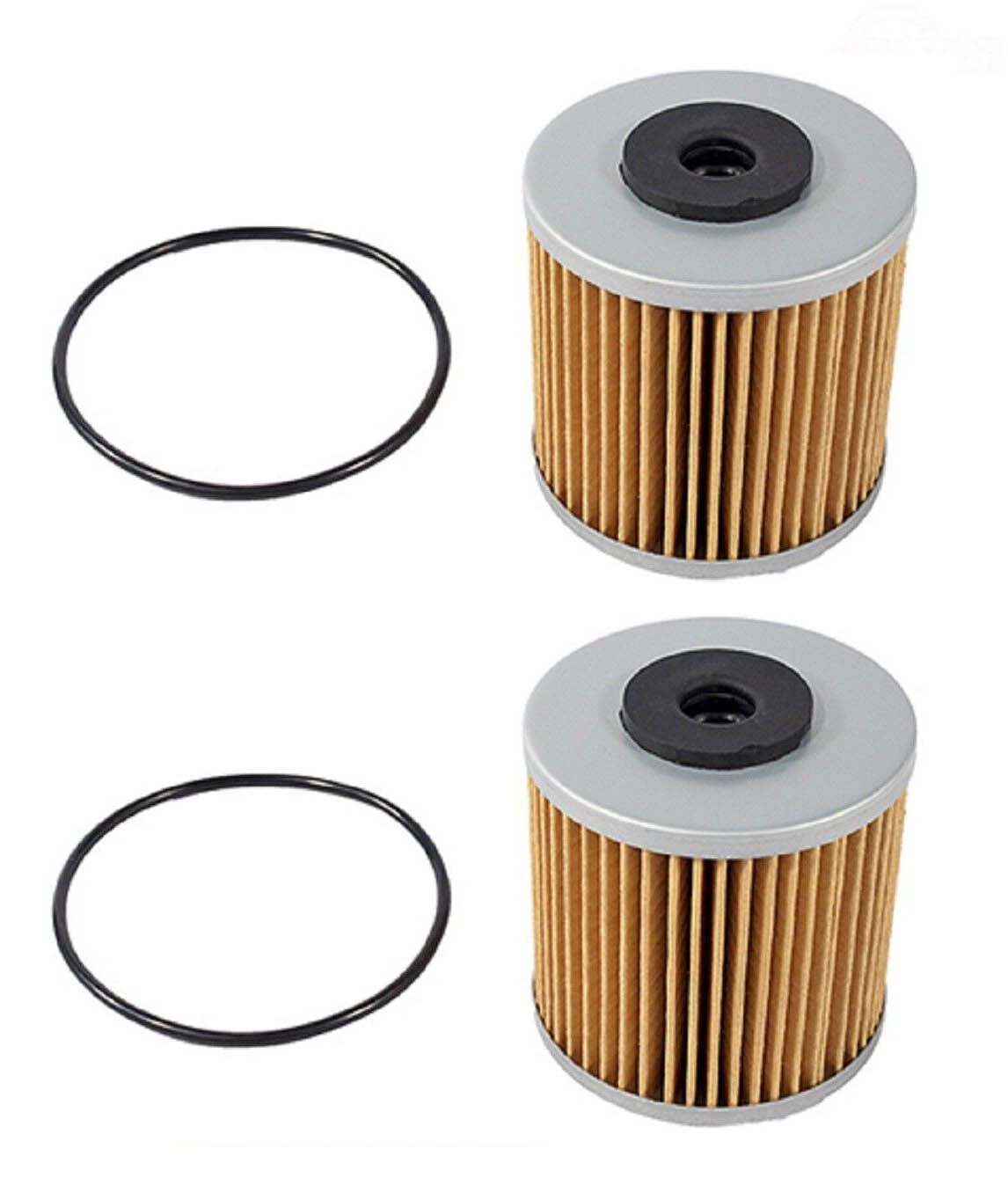 Eopzol 71943 Transmission Filter Fits for Scag Hydro Gear Gravely 21548300 5101987X2 HG71943 Hydraulic Filter, 2-Pack