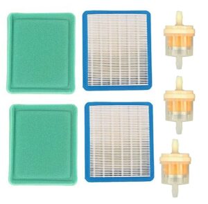 2 sets air filter x3 fuel filter for craftsman 917.370680 917.299080 917.371610 917.385131 917.388853 247.370370 917.378921 247.77055 917.370610 917.297010 mower