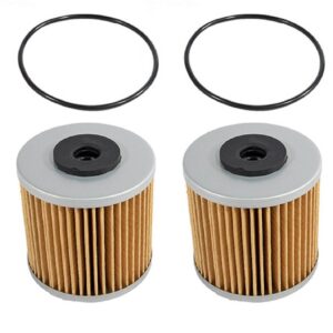 Eopzol 71943 Transmission Filter Fits for Scag Hydro Gear Gravely 21548300 5101987X2 HG71943 Hydraulic Filter, 2-Pack