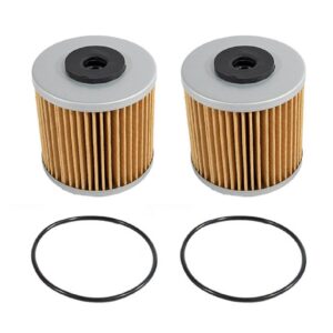 Eopzol 71943 Transmission Filter Fits for Scag Hydro Gear Gravely 21548300 5101987X2 HG71943 Hydraulic Filter, 2-Pack