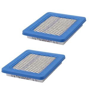 eopzol 491588s 2-pack filters for toro briggs and stratton 20332 20334 20330 walk behind lawn mower / tractor air filter 271933 491435 491435s 493537 493537s lawn mower