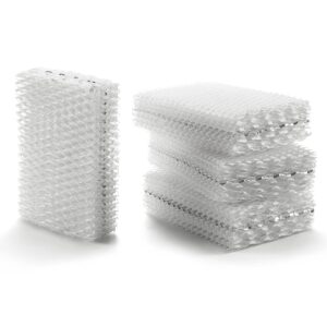 alocs wf813 humidifier filter replacement for relion - rcm832 rcm-832n procare pcwf813 protec wf813 equate eq-2119-ul eqwf813 cool mist humidifiers wick filters (pack of 4)