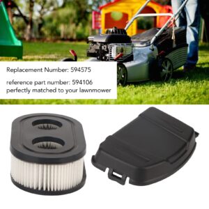 Aqur2020 Lawn Mower Air Filter Cover,ABS Air Filter Cover Kit 594575 Suitable for Lawn Mower 650EXI 675EXI 675IS