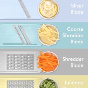 Geedel Professional Mandoline Slicer for Kitchen, Multi Purpose Vegetable Slicer Cutter, Slicer Vegetable Cutter Onion Slicer for Veggie Fruit Cheese