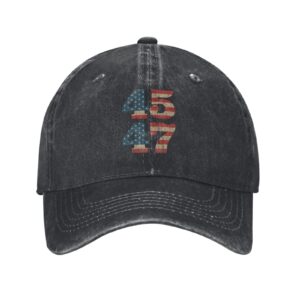 45 47 hat for women baseball hats vintage hat black