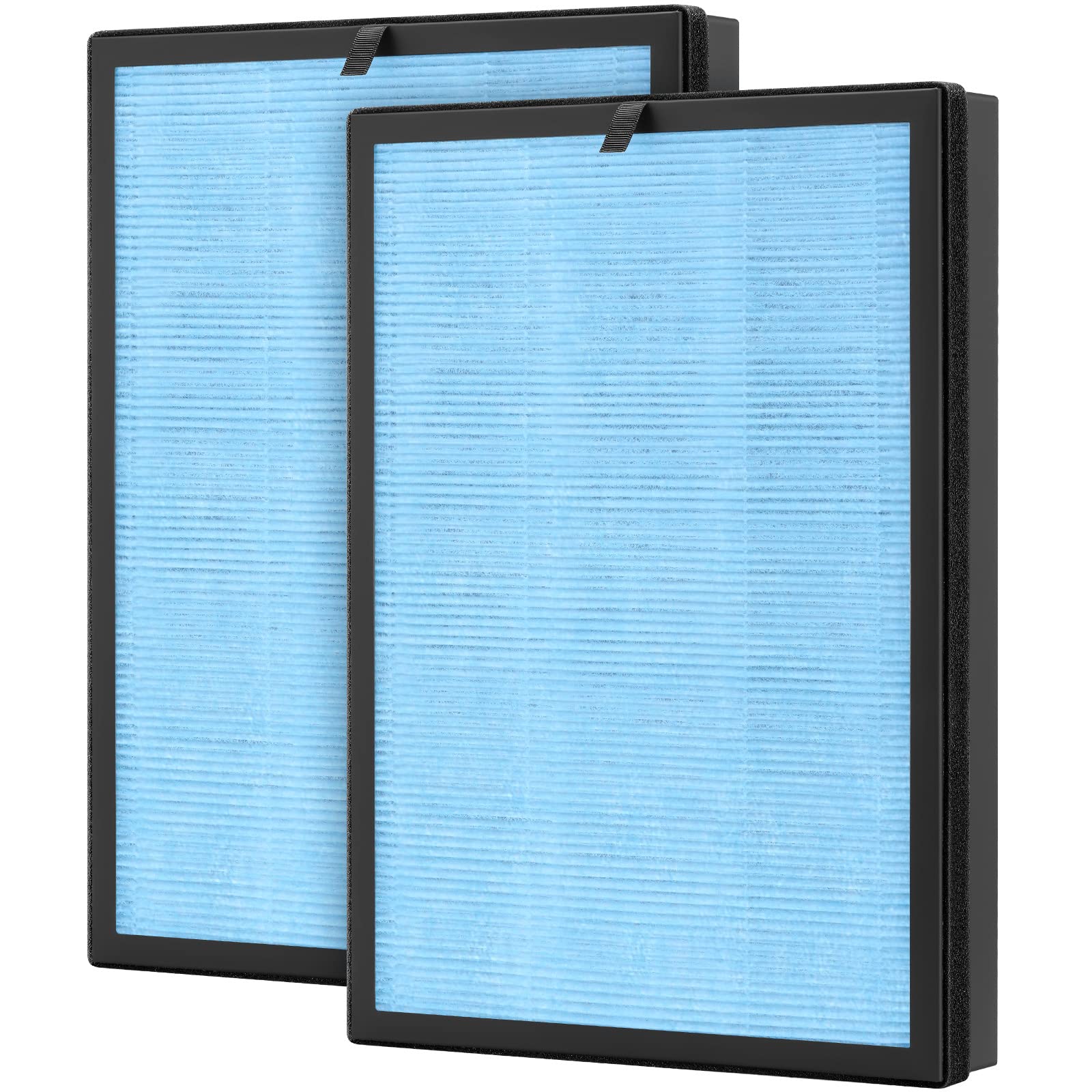 2 Pack AP1002 Replacement Filter AP1002-RF, Compatible with AIRTOK AP1002 Air Purifier, H13 True HEPA