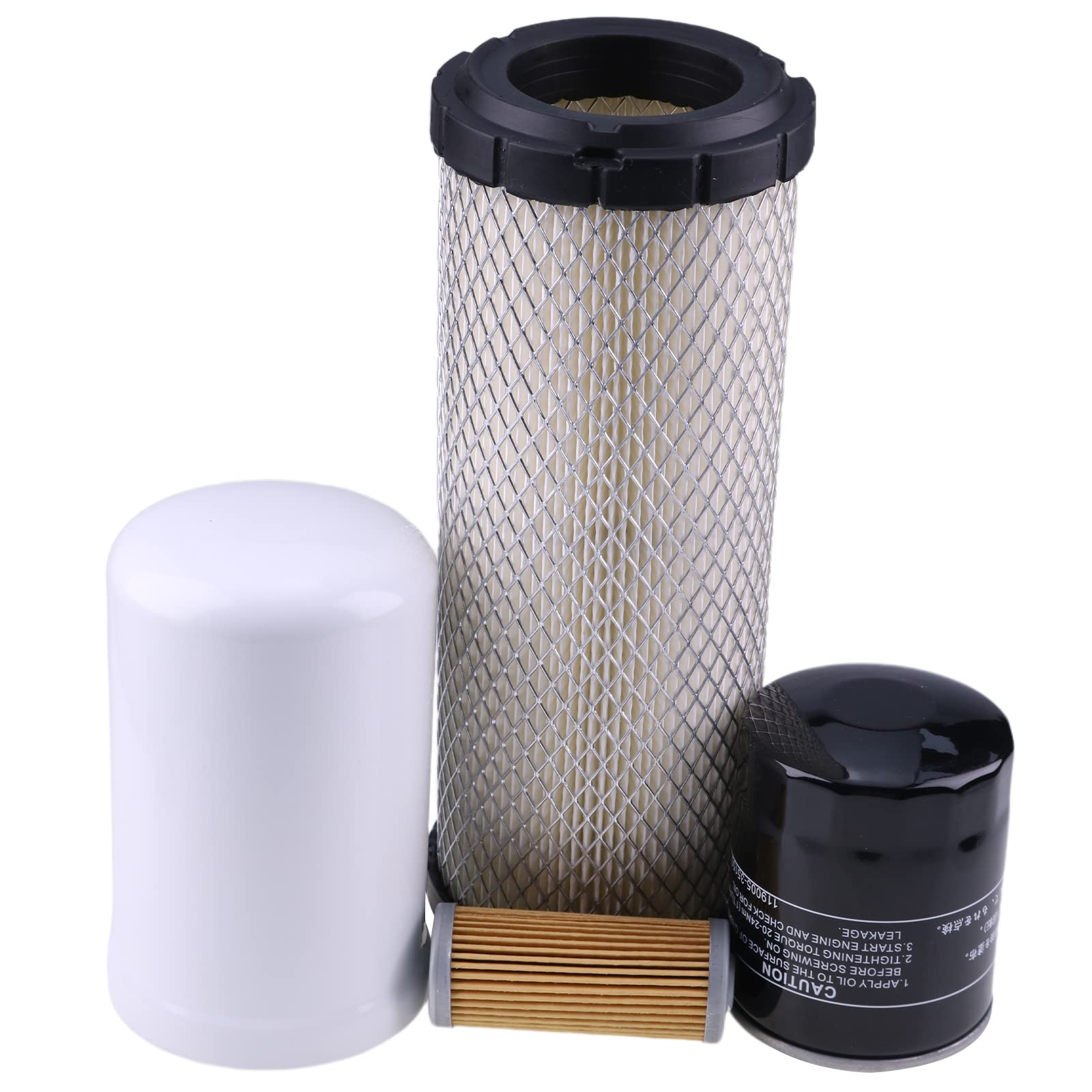 Solarhome Filter Kit LVA10419 M806419 LVA11522 M131802 Compatible with JD Compact Utility Tractor Filter