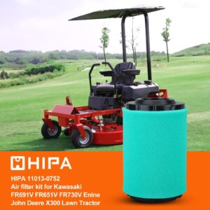 Hipa 2 Pack 3208313 Air Filter for Kohler KT735 KT740 KT745 KT725 KT730 22HP-26HP Lawn Mower 32-083-13-S & 32-083-14-S Air & Pre Filter