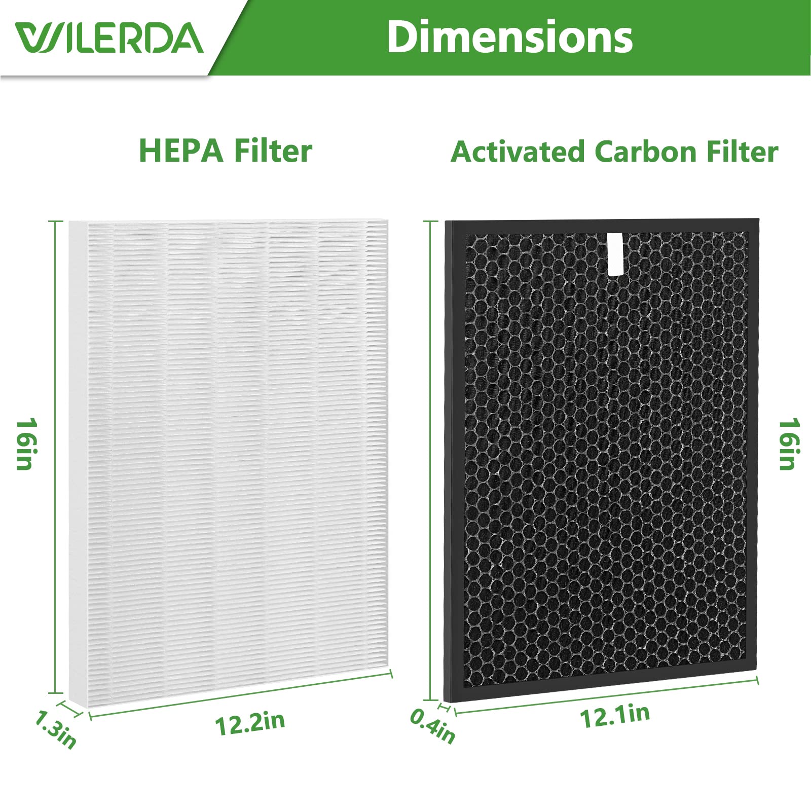 HR900 Replacement Filter Set Compatible with Winix HR900 Ultimate Pet Air Pur-ifier, Replaces Part # 1712-0093-00 / Filter T and 1712-0094-00 / Filter U - 1+1+6 Pack (Upgraded)