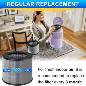 My-air Filter Replacement for Bissell MYair Personal Air-purifier Filter 2780 2780A 2780P 2780B 27809, Replacement Filter 2801 (2 PACK)