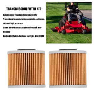 2pcs Hydraulic Transmission Filter Kit,Replacement For Hydro Gear 71943 21548300 with O Rings Lawn Mower Replacement Parts Garden Accessory