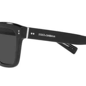 Dolce & Gabbana DG4420-501/87 Sunglasses BLACK w/DARK GREY 52mm