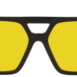 Tiffany & Co. Woman Sunglasses Black Frame, Yellow Lenses, 58MM