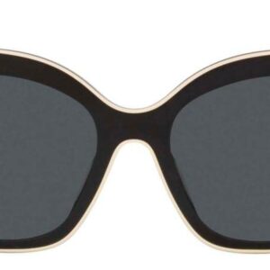 Tory Burch Sunglasses TY 7184 U 192987 Black With Ivory Piping