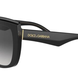 Dolce & Gabbana DG4414-5018G Sunglasses Black w/Grey Gradient 54mm