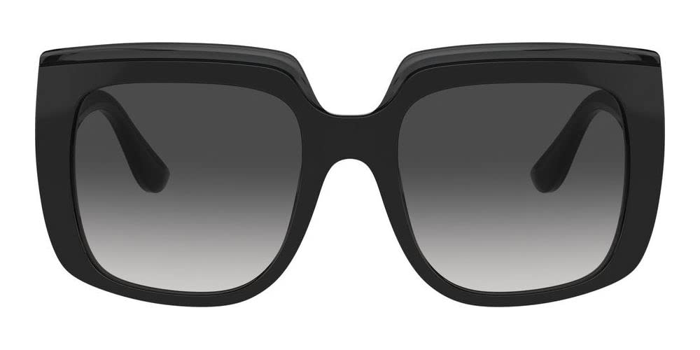 Dolce & Gabbana DG4414-5018G Sunglasses Black w/Grey Gradient 54mm