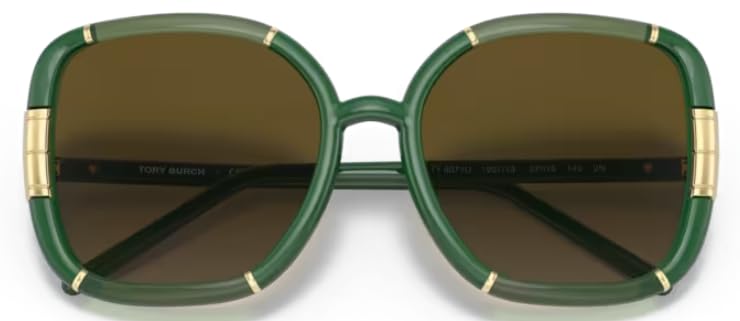 Sunglasses Tory Burch TY 9071 U 189713 Transparent Olive/Olive