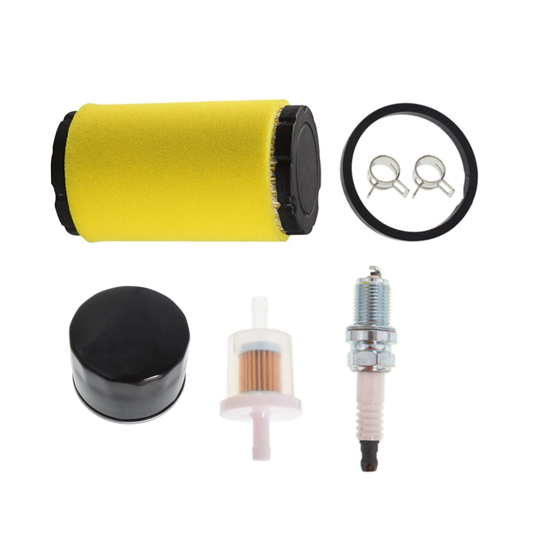 YSMN 793685 Air Filter Kit Replacement for Briggs Stratton 793569 5049H for LA125 LA115 D100 D110 D120 L100 E110 with 691035 Fuel Filter