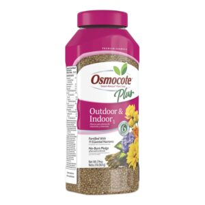 Osmocote Smart-Release Plant Food Plus Outdoor & Indoor₁, Granular Fertilizer with 11 Essential Nutrients, 2 lbs.