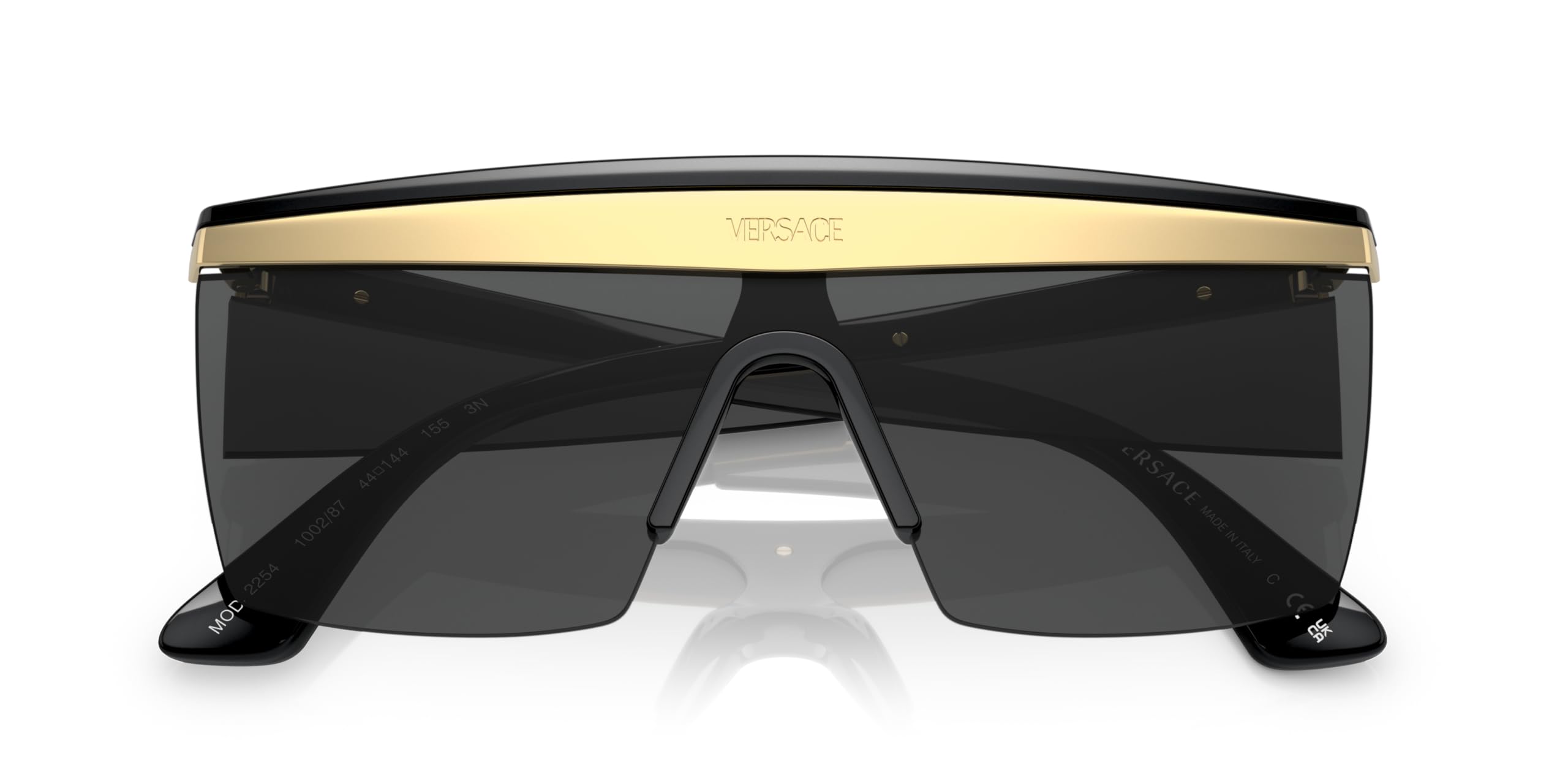 Versace Man Sunglasses Black Frame, Dark Grey Lenses, 0MM