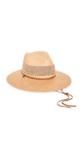 freya women's willow hat, natural/butterscotch, tan, l