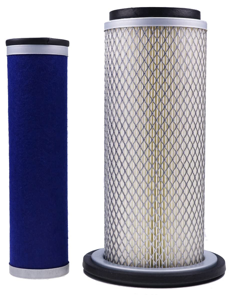 Solarhome New M802606 CH12881 UC11955 Outer Inner Air Filter Set Compatible with John Deere 870 770 790 970 1070 1050