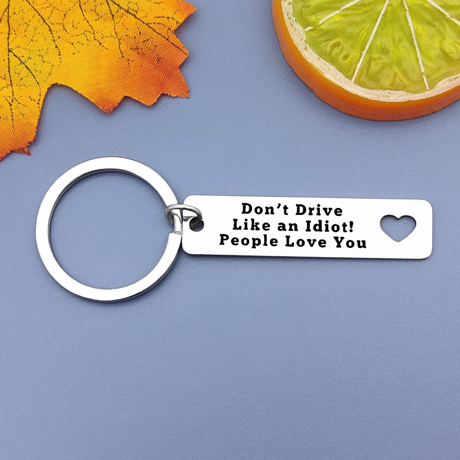 Jielahua Drive Safe Keychain New Driver Keychain Sweet Sixteen Gift Keyring Teen Daughter Gift Trucker Gift Birthday Gift Girl Key Chain Driver Keychain for Son Daughter Boyfriend