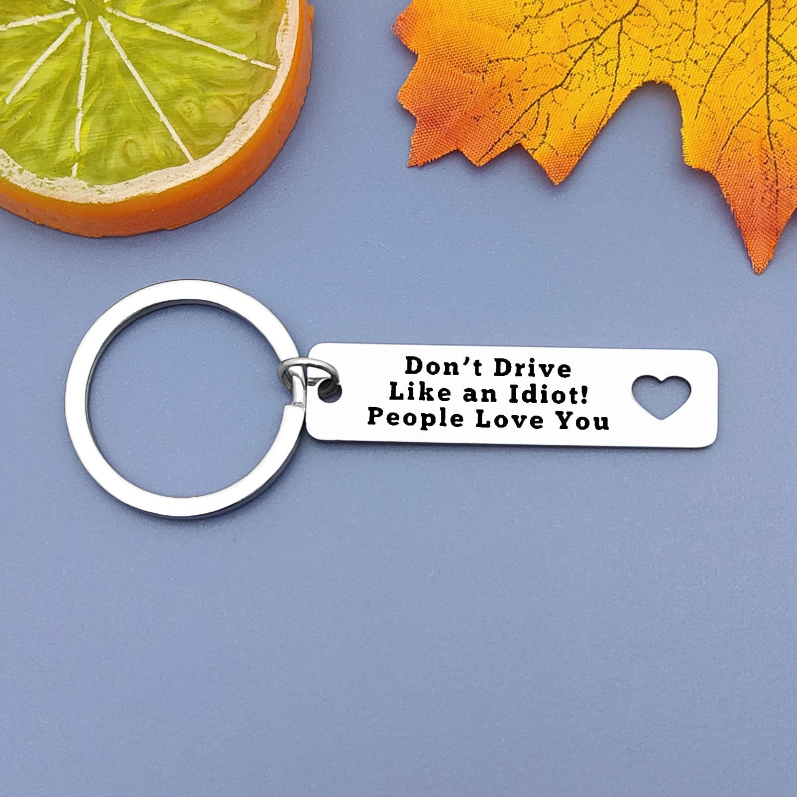 Jielahua Drive Safe Keychain New Driver Keychain Sweet Sixteen Gift Keyring Teen Daughter Gift Trucker Gift Birthday Gift Girl Key Chain Driver Keychain for Son Daughter Boyfriend