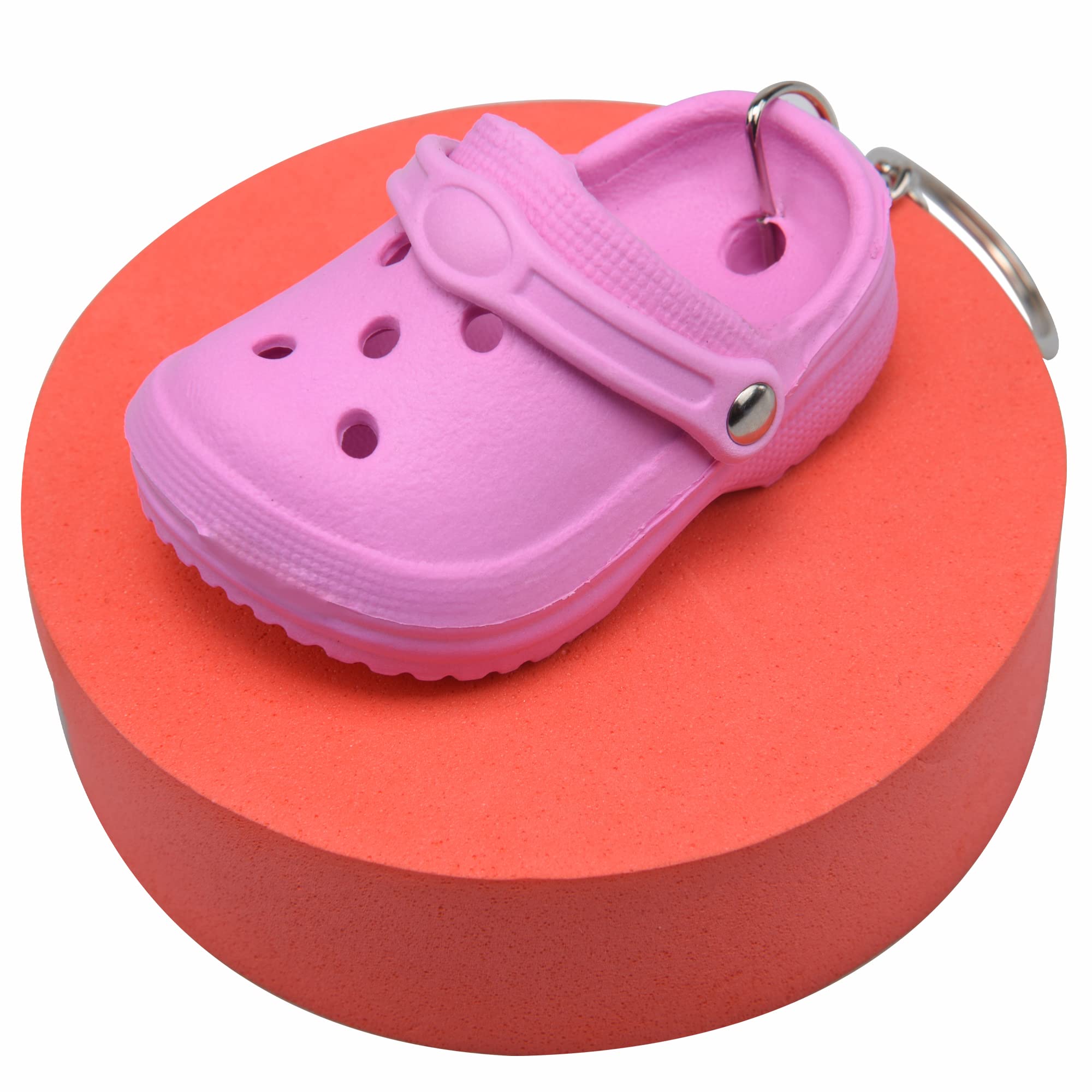 CEMMY XU Women Cute Shoes Style Keychain - Kids Girls Boys Lovely Key Buckle for Birthday Gifts Pink