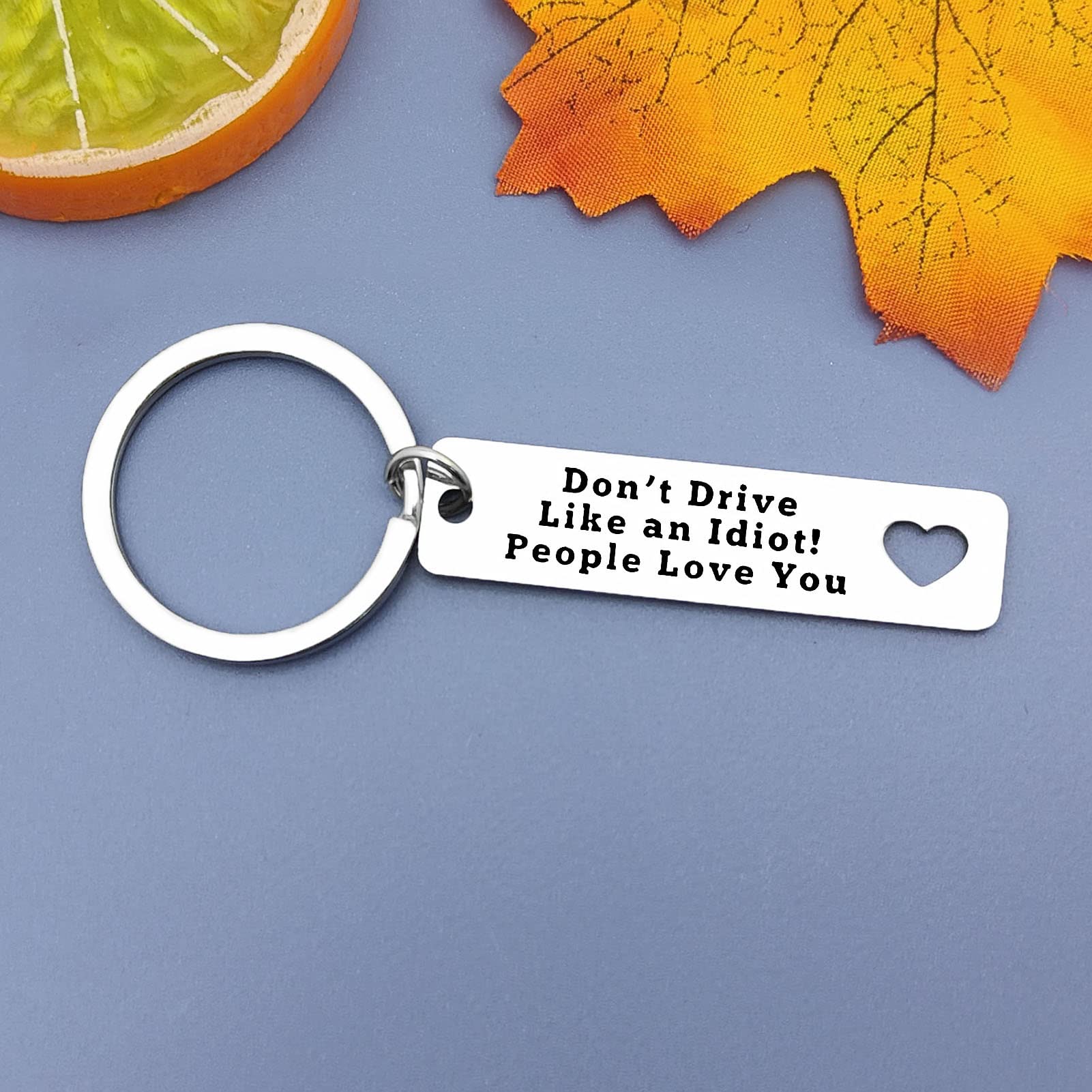 Jielahua Drive Safe Keychain New Driver Keychain Sweet Sixteen Gift Keyring Teen Daughter Gift Trucker Gift Birthday Gift Girl Key Chain Driver Keychain for Son Daughter Boyfriend