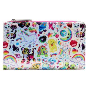 Loungefly Lisa Frank Iridescent Flap Wallet