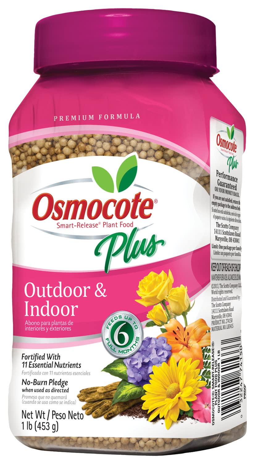 Osmocote Smart-Release Plant Food Plus Outdoor & Indoor, 1 lb.