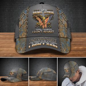 V VIBEPY Veteran Cap, Vietnam Veteran Cap, Veteran Gift, Soldier Cap, Veteran Day Gift, Veteran Cap, Veteran Hat, Veterans Hat, Us Veteran Baseball Cap, Memories Cap, Bald Eagle All Over Printed Cap