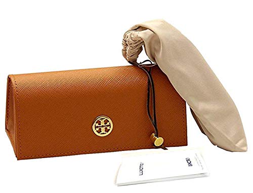 Tory Burch TY7167 172813 53MM Dark Tortoise/Brown Gradient Rectangular Sunglasses for Women + BUNDLE With Designer iWear Eyewear Kit