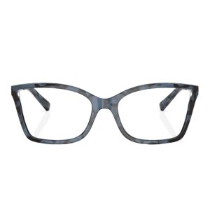 Michael Kors MK 4058 3333 Blue Tortoise Plastic Cat-Eye Eyeglasses 54mm