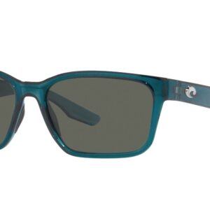 Costa Del Mar Woman Sunglasses Teal Frame, Gray Lenses, 57MM