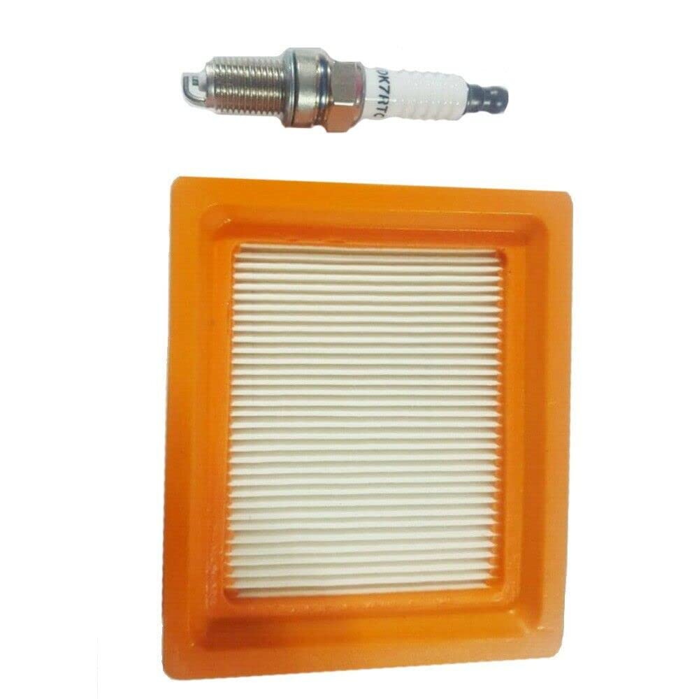 Luxuypon Tune-Up Kit Air Filter &Spark Plug Compatible with Kohler XT650,XT675,XT7 Lawn Mower