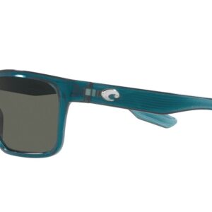 Costa Del Mar Woman Sunglasses Teal Frame, Gray Lenses, 57MM