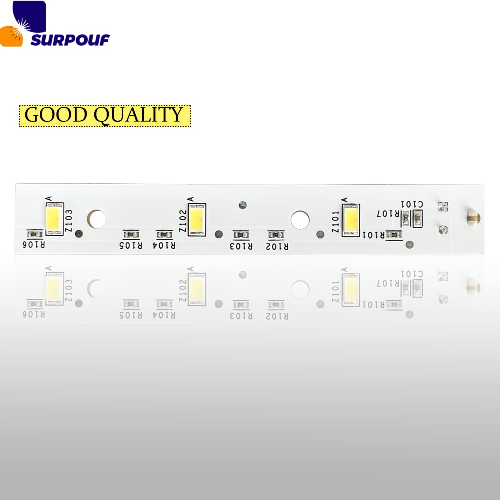 SURPOUF WR55X26671 Light Board LED Fits for GE Refrigerators Replace 4468532 AP6035586 PS11767930 EAP11767930