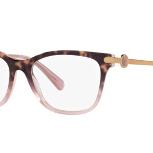 Coach HC6176 Prescription Eyewear Frames, Rose Tortoise Gradient/Demo Lens, 53 mm