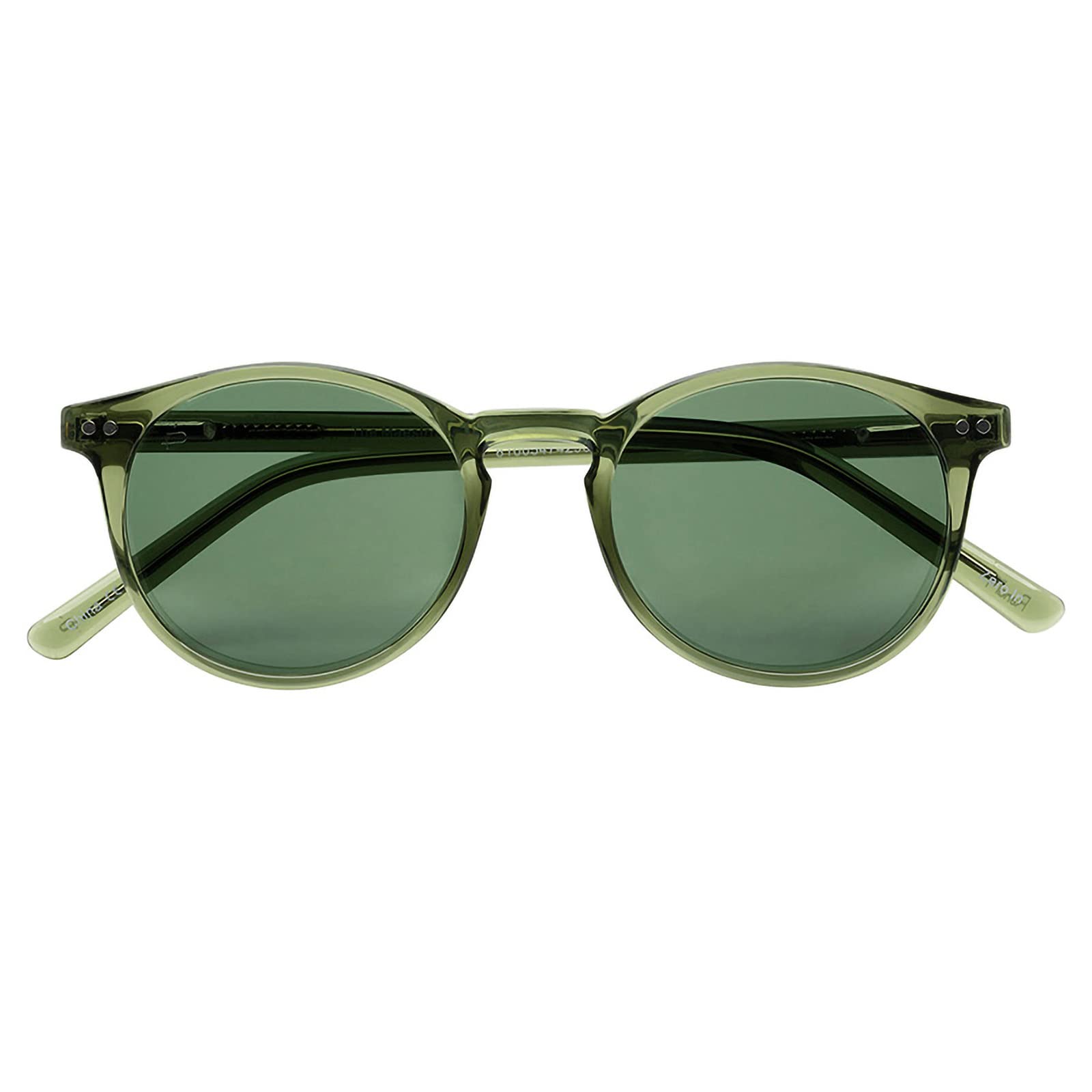 Prive Revaux The Maestro Classic Round Sunglasses – Polarized, 100% UV Protection – For Men & Women – Hunter Green