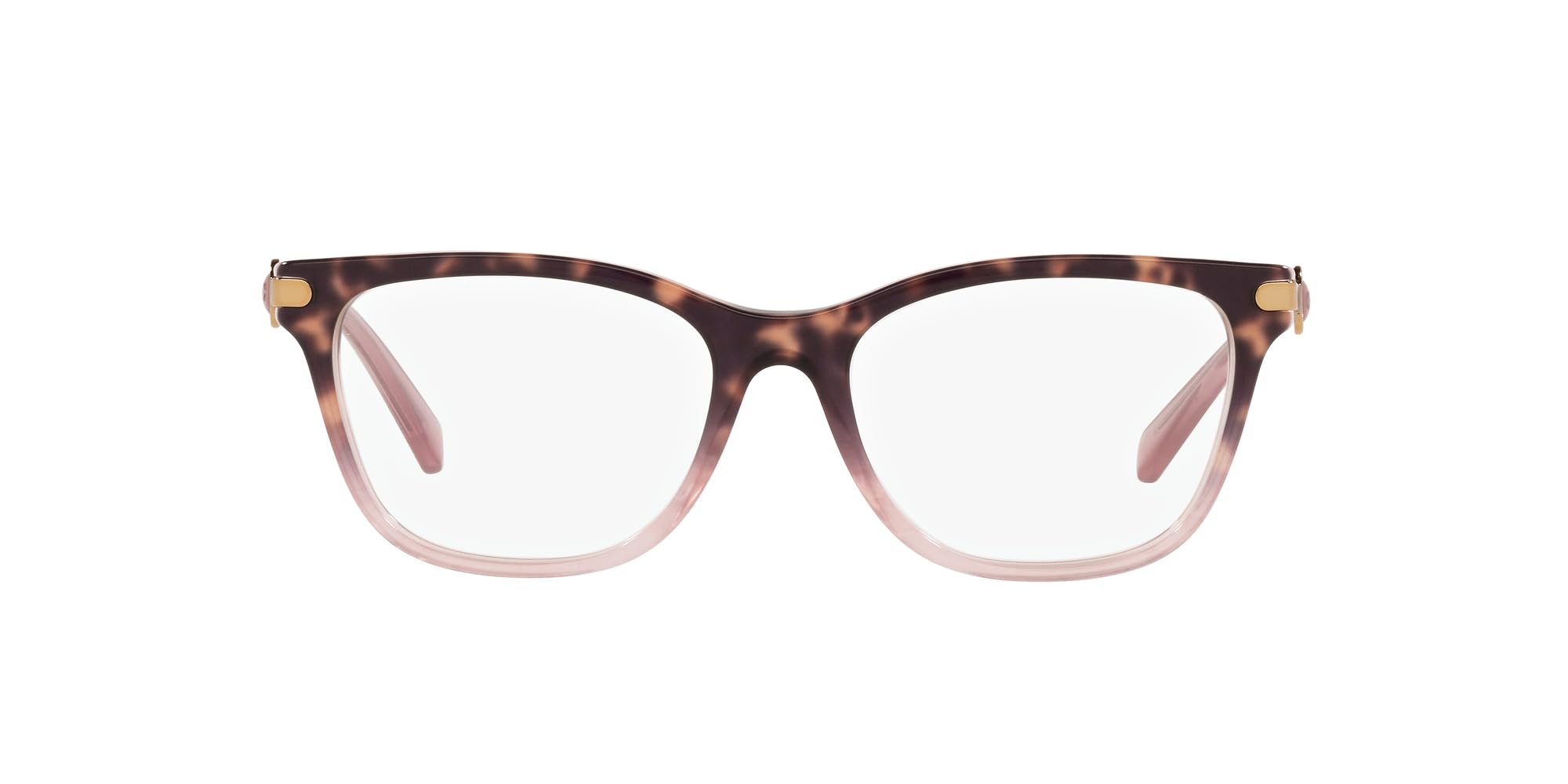 Coach HC6176 Prescription Eyewear Frames, Rose Tortoise Gradient/Demo Lens, 53 mm